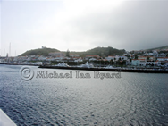 Sailing from Horta